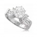 2.90 CT Ladies Round Cut Diamond Engagement Ring High Quality Diamonds